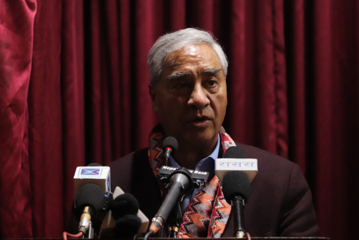 कांग्रेस सभापति देउवा भन्छन्—अग्रजको सम्मान गर्ने परिपाटीको विकास जरुरी छ